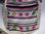 Vintage Embroidered Multi-Zippered-Pockets Shoulder/Cross Body Bag