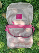 Coach Bag,pink,tan,New