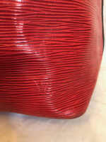 Louis Vuitton Epi Noe bag Castillian Red