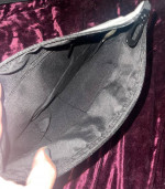 Canvas Monogram tote and makeup/pencil bag letter “A” bag