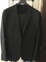 Classic Mens Suit NEW 40S 31/30 Tailored Straight Fit w/Garment Bag
