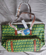 Dooney and Bourke NCAA Oregon Zip Top Leather Bag - NEW