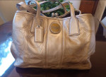 Large Leather Coach Bag