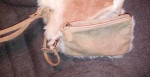 Vintage Matching Ladies Purse and hand bag  Flower design