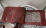 Cak & Tan Bag cross Body burgundy adjustable small women Linzia Valent