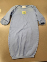 Boys 0-3 months Carters Baby light blue frog sleeper bag. LOT G