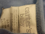 Boys 0-3 months Carters Baby light blue frog sleeper bag. LOT G