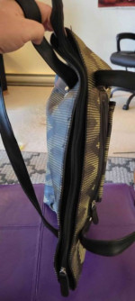☘️SPRING SALE☘️Chevron Vinyl Large Purse/Oversize Bag