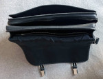 Coach 16" Black Leather Briefcase Laptop Bag