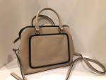 Kate Spade New York Beige Leather Crossbody Bag Purse