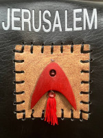 Jerusalem Crossbody/Shoulder Bag 6” x 8” - Like New