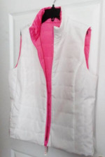 Rafaella Sport Lightweight Reversible Vest w/Carry Bag NWT