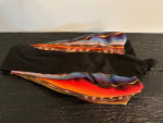 Shoulder bag rainbow color with patch like new shoulder bag