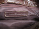 PURSE, FAUX ALLIGATOR BAG, TOMMY HILFIGER