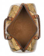 NWT Patricia Nash Weekender Leather Luggage Map Duffle Bag Carry On
