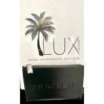 NEW!!! Mugler Black Clutch Cosmetic Bag