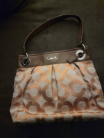 Coach "Ashley" Signature Shoulder Bag