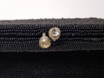 Vintage Black Beaded Evening Purse "Bag by Debbie"