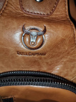 Bullcaptain sling style leather crossbody bag