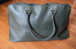 Vintage Estée Lauder Green Tote Travel Bag