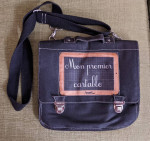 Miniseti Black Canvas Bag