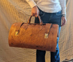 Unique Lg Doctor-Style Leather Bag