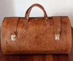 Unique Lg Doctor-Style Leather Bag