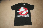 New Size S Ghostbusters Shirt and String Bag