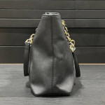 Real New With Tags Michael Kors Black Leather Shoulder Bag Handbag