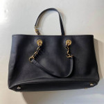 Real New With Tags Michael Kors Black Leather Shoulder Bag Handbag