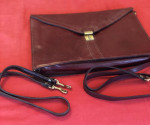Large Envelope Leather Shoulder Bag