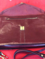 Large Envelope Leather Shoulder Bag