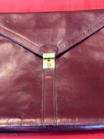 Large Envelope Leather Shoulder Bag