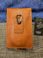 127-MMT K Carroll Crossbody Purse Brown With RFID Card Holders NWT Harper Bag