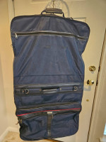 Samsonite luggage garment bag blue