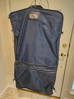 Samsonite luggage garment bag blue