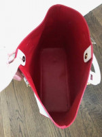 shopping hand bag leather