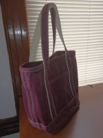 Medium Solid "LANDS'END" Tote Bag