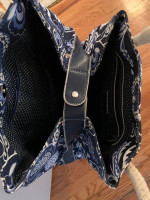 Loft Blue Floral Large Bag