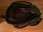 Black Weekender Travel Bag