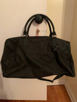 Black Weekender Travel Bag