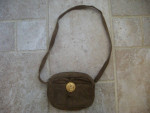 Kleinburg Sherrill vintage suede hand bag