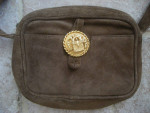 Kleinburg Sherrill vintage suede hand bag