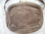 Kleinburg Sherrill vintage suede hand bag