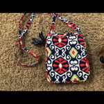 VERA BRADLEY Cross shoulder Hobo Bag