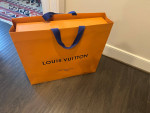 Louis Vuitton boxes and bag