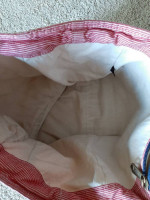 Duluth Trading Co cloth bag w/pockets, very clean, excellent condition