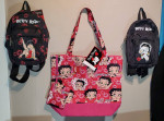 Betty Boop Makeup Bag 3-Piece Set Cosmetic Travel Bag Set NEW
