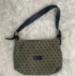 DOONEY & BOURKE GREEN SIGNATURE SHOULDER BAG