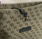 DOONEY & BOURKE GREEN SIGNATURE SHOULDER BAG
